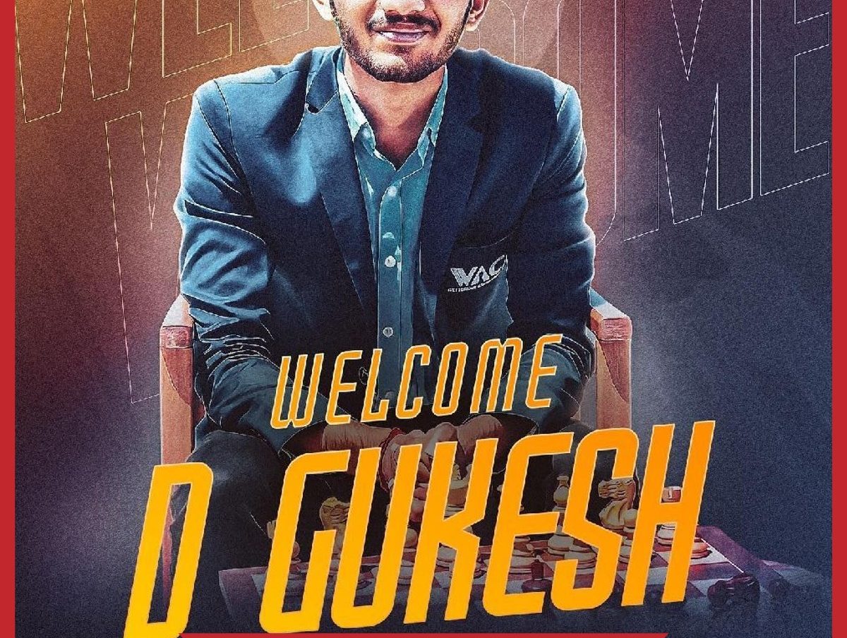 गुकेश को फेयरप्ले स्पोर्ट्स ने साइन किया  