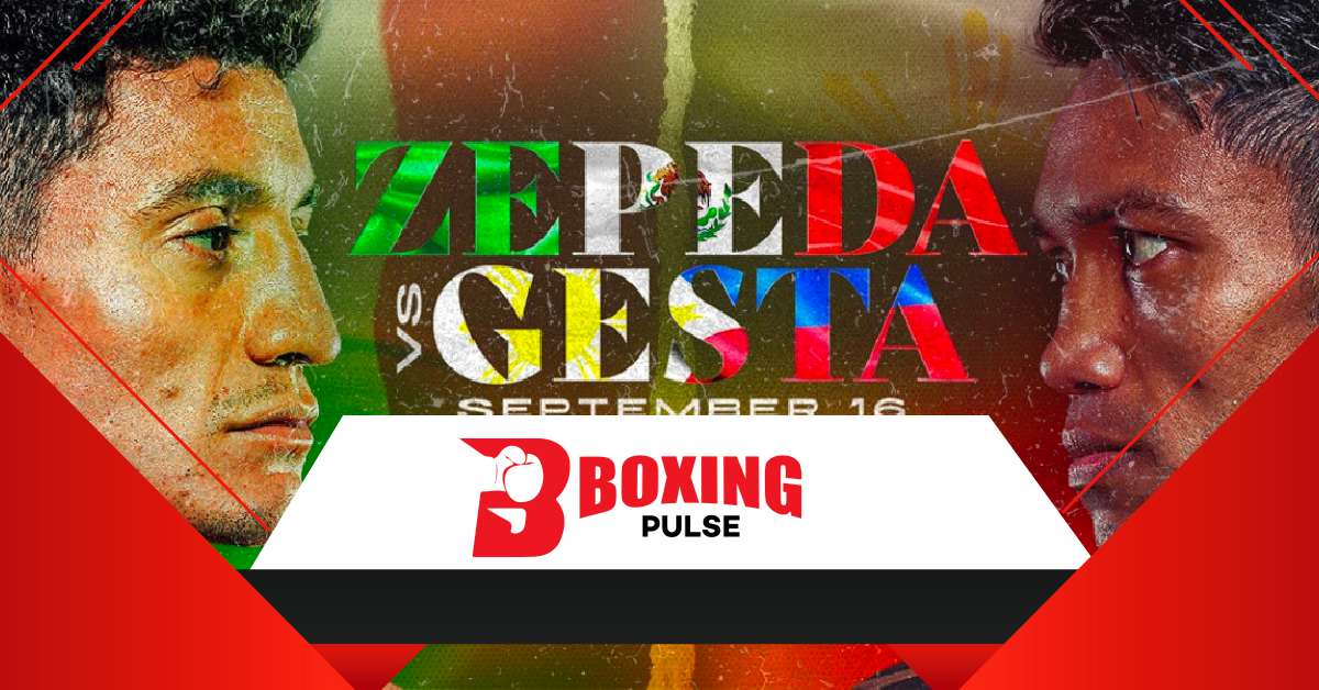 William Zepeda vs Mercito Gesta: इस शनिवार दमदार मुकाबला   William Zepeda vs Mercito Gesta: इस शनिवार दमदार मुकाबला