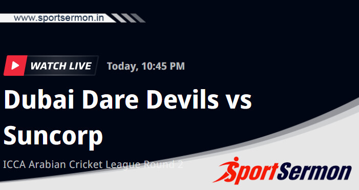 DDD vs SCP Live Score, Match-9, ICCA Arabian T20 League '24  