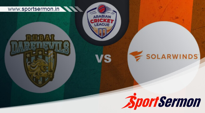 DDD vs SRE Live Score, Match-49, ICCA Arabian T20 League  