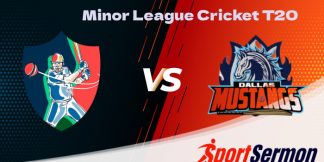 DMU vs DGI Live Score, Dallas Mustangs vs Dallas Giants  