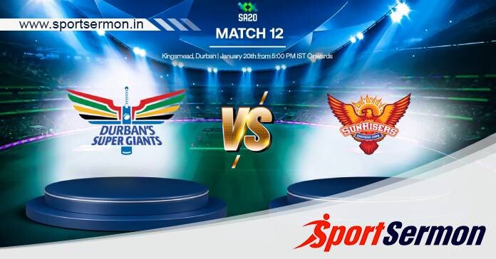 DSG vs SEC Live Score, SA20 2024 Match 12 Prediction   DSG vs SEC Live Score, SA20 2024 Match 12 Prediction