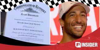 Daniel Ricciardo को किया गया सम्मानित  