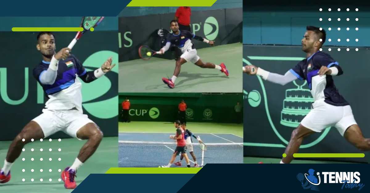 Davis Cup: Sumit Nagal ने पहले दिन बचाई भारत की लाज  