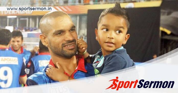 Cricketer Shikhar Dhawan misses son in an emotional post!   Cricketer Shikhar Dhawan misses son in an emotional post!