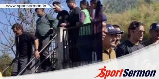 Watch: Cricketer MS Dhoni seen limping in a new viral video  