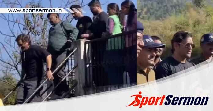 Watch: Cricketer MS Dhoni seen limping in a new viral video   Watch: Cricketer MS Dhoni seen limping in a new viral video
