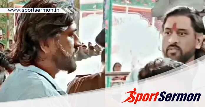 Cricketer MS Dhoni recent Deori temple visit goes viral!  