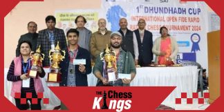 Dhundhadh Cup Rapid Rating की ट्रॉफी यश ने जीती  