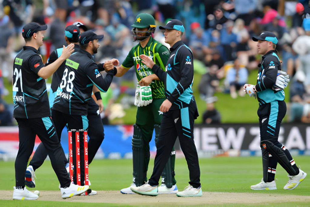 New Zealand's Finn Allen Plunders Pakistan Bowling Attack  