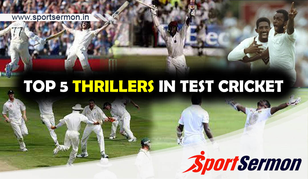 Five Greatest Thrillers in Test Cricket History   Five Greatest Thrillers in Test Cricket History