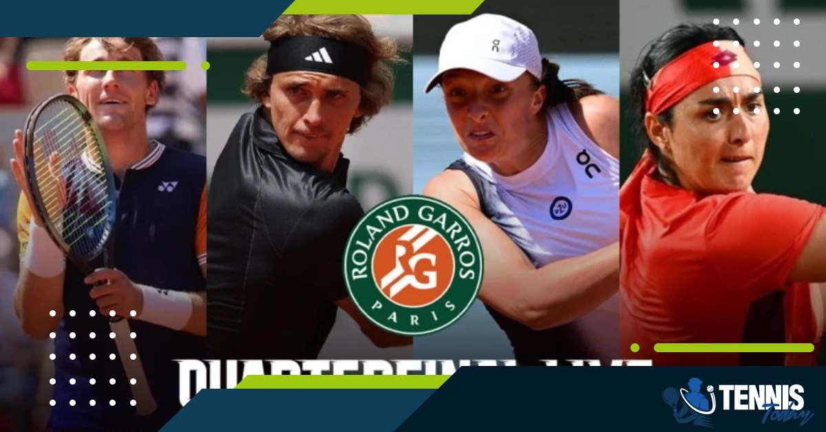 French Open 2023 के क्वार्टर फाइनल में आज होंगे ये बड़े मैच  