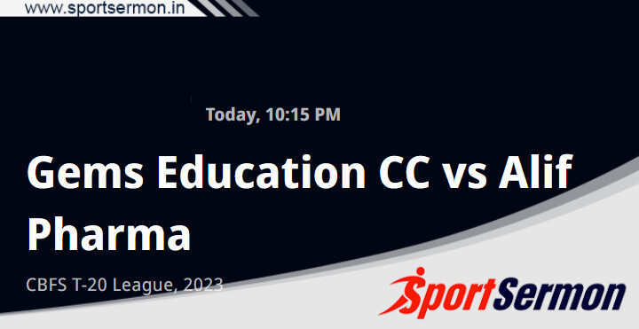 GED vs ALP Live Score, Match 15, CBFS T20 League 2023  