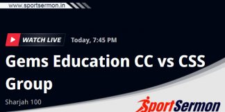 GED vs CSG Live Score, Plate SF 1, Sharjah 100 League 2023  