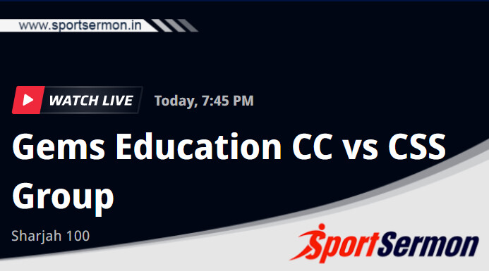 GED vs CSG Live Score, Plate SF 1, Sharjah 100 League 2023  