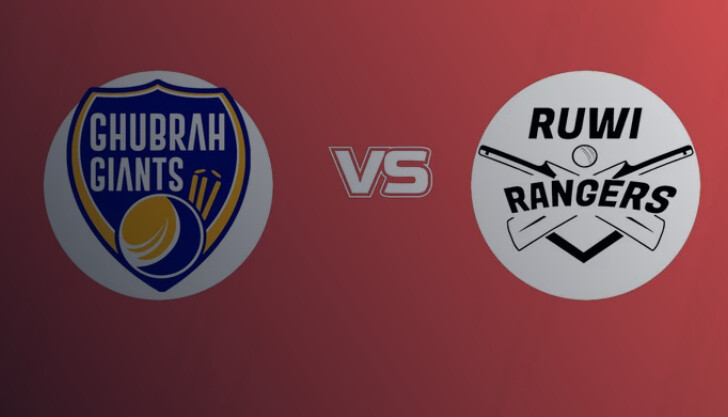 GGI vs RUR Live Score, Match 28, Oman D20 League 2023  