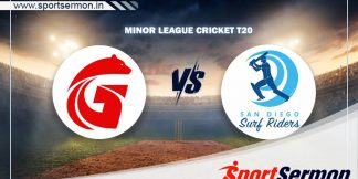 GSG vs SDR Live Score, Match 99, Minor Cricket League 2023  