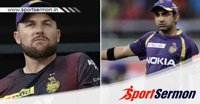 Cricketer Gautam Gambhir recall apologizing McCullum  