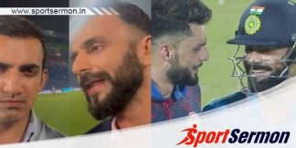 Gautam Gambhir reacts to Virat Kohli & Naveen-ul-Haq hug  