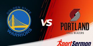 Golden State Warriors vs Portland Trail Blazers,NBA 2023-24  