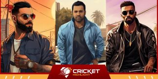 Crickter GTA 6 AI Images: रोहित, विराट और पंड्या AI तस्वीर  