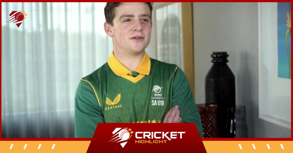 SA U19 captaincy: अंडर-19 कप्तान से क्यों छिनी कप्तानी?  