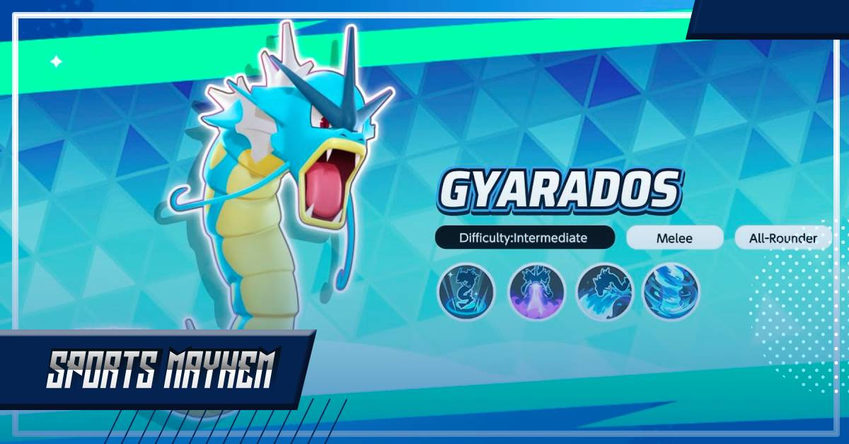 Pokemon Unite gyrados character जारी हुआ ग्याराडोस कैरेक्टर  