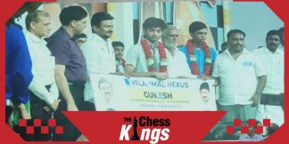 गुकेश और प्रग्गनानंद को मिला ₹20 लाख नकद पुरस्कार  