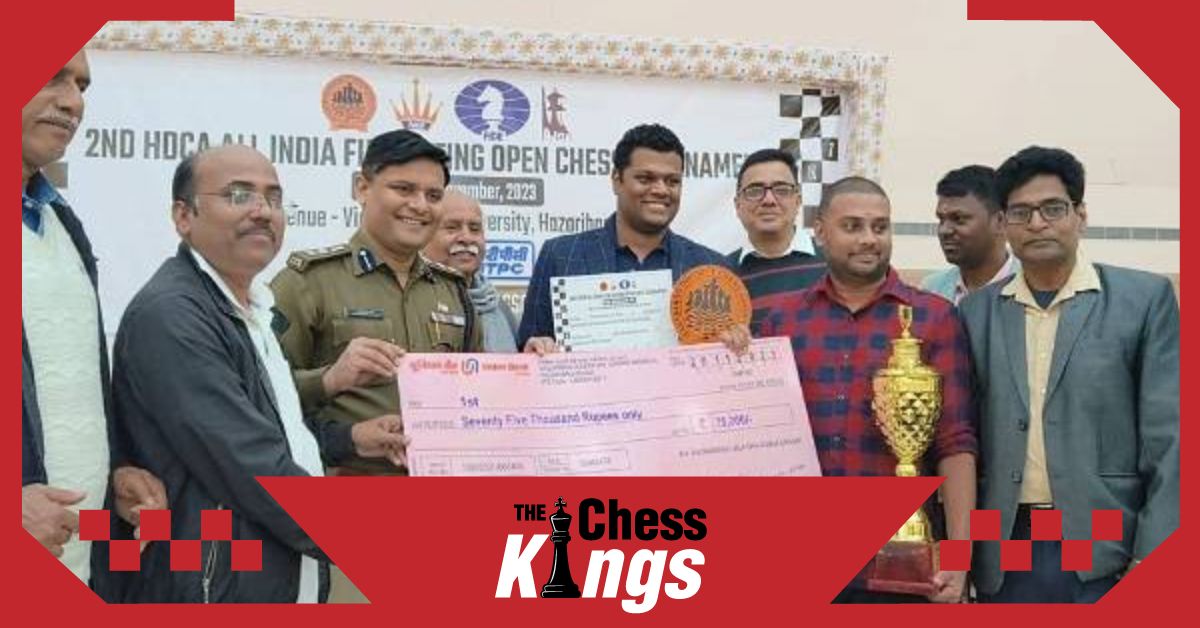 HDCA Rating Open 2023 के विजेता बने प्रदीप और सेन  
