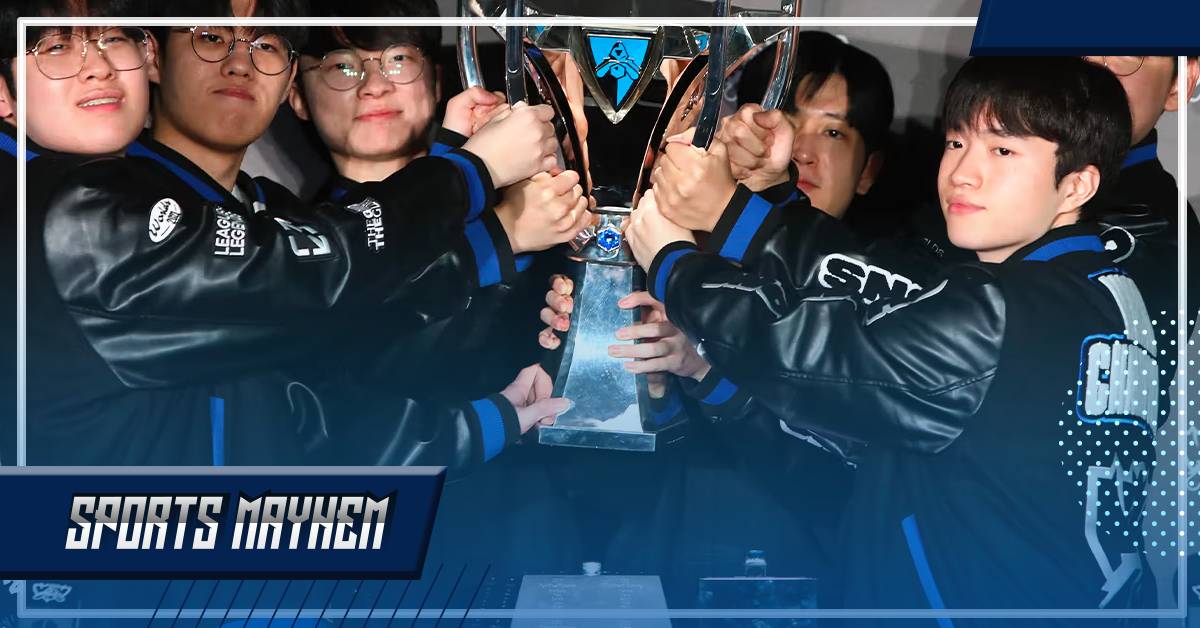 T1 Wins Worlds 2023: फ़ेकर ने अपनी जीती ट्रॉफी  