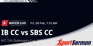 IBC vs SBS Live Score, Match 28, KCC T20 Challengers Cup  
