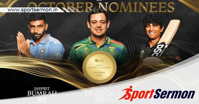 ICC releases Nominees for ‘Player Of The Month' for October   ICC releases Nominees for ‘Player Of The Month' for October
