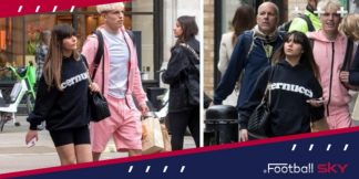 अपनी प्रेमिका के साथ खरीदारी करते हुए देखे गए अलेजांद्रो  