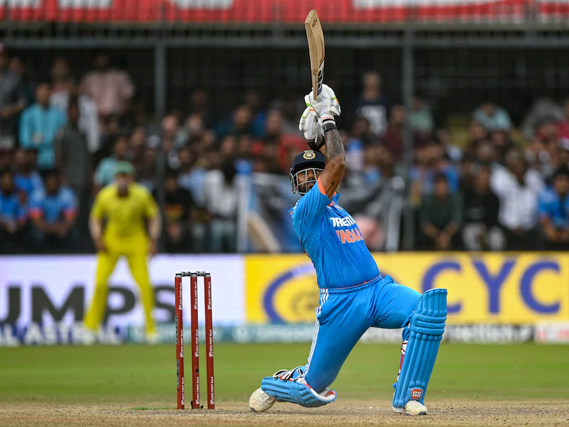 IND vs AUS: Suryakumar's four sixes in an over goes Viral  