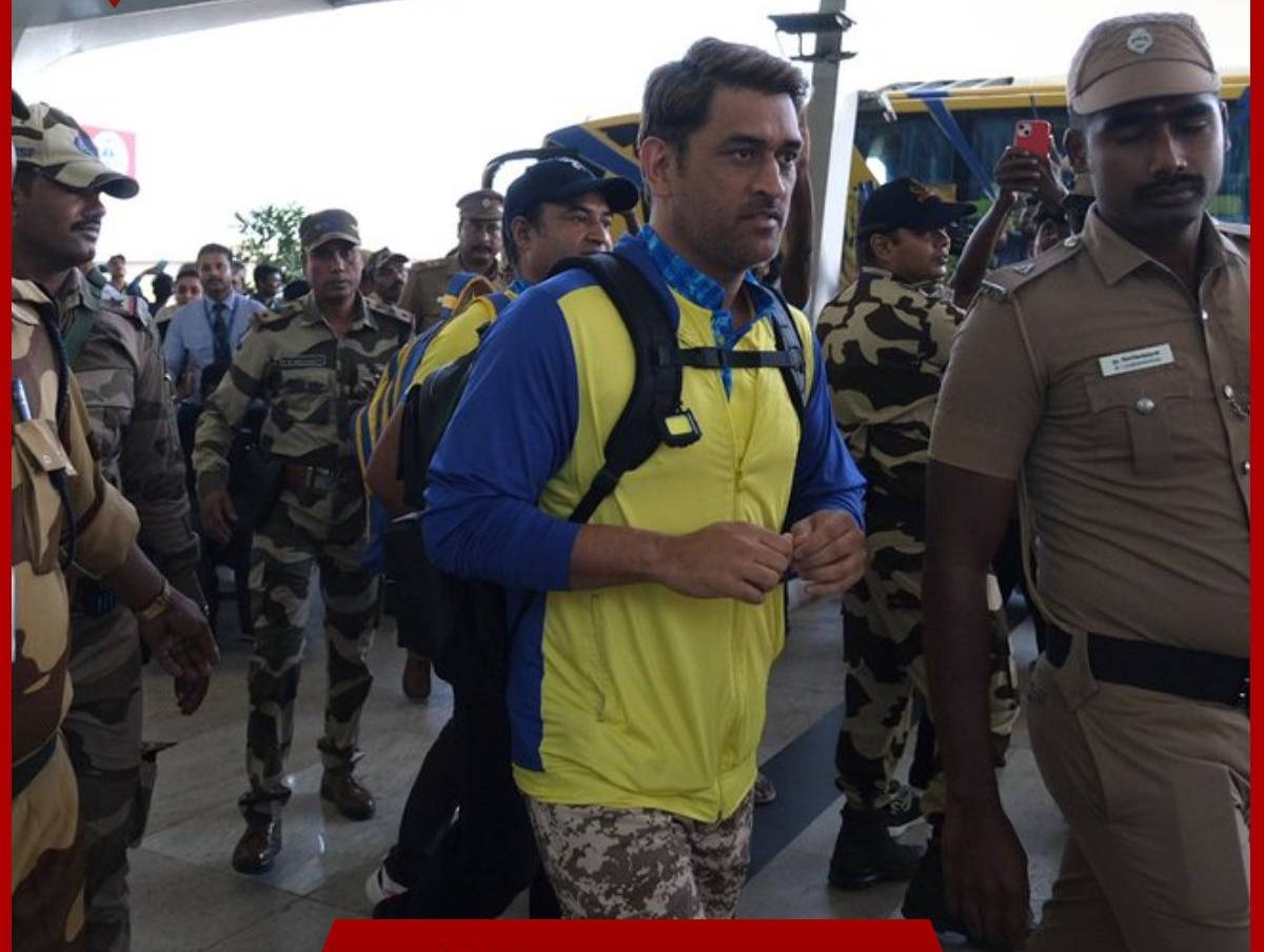 IPL 2023 GT vs CSK: पहले मैच के लिए अहमदाबाद रवाना हुए MS धोनी  