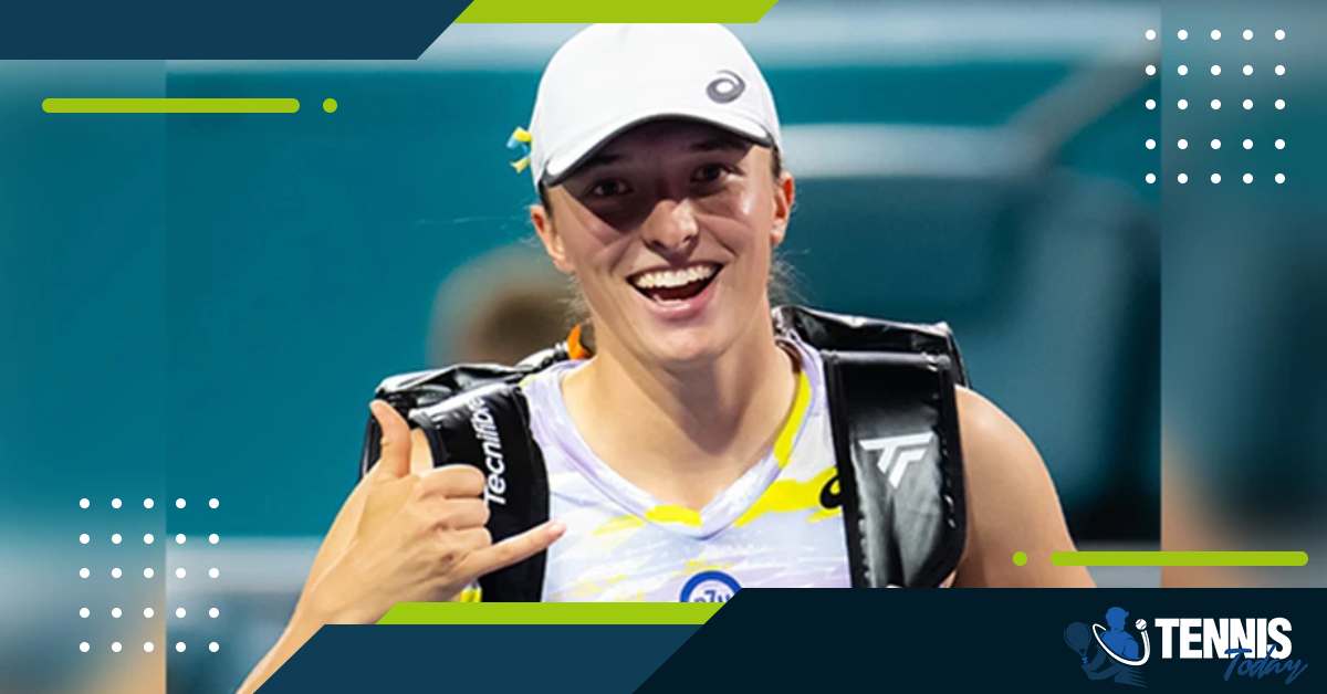 Indian Wells 2023 : Iga Swiatek  ने  सोराना क्रिस्टिया को हराकर  सेमीफाइनल में प्रवेश किया  