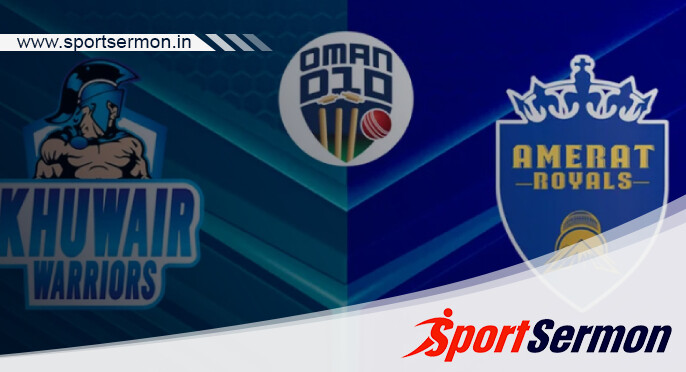 KHW vs AMR Live Score, Match 26, Oman D10 League, 2024  