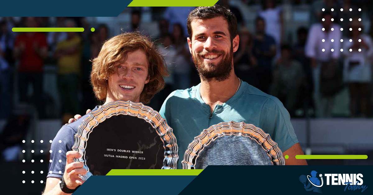 Madrid Open 2023: Karen Khachanov और Andrey Rublev ने जीता मैड्रिड ओपन में मेंस डबल्स का खिताब  