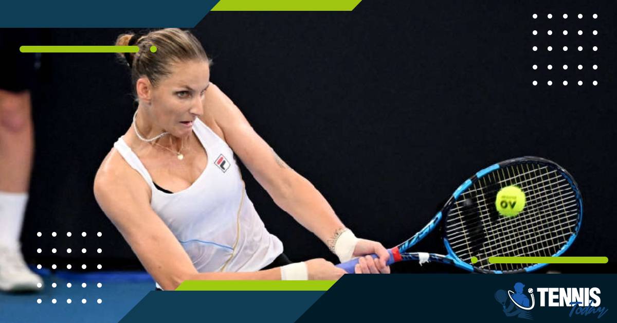 Brisbane International 2024 के तीसरे दौर मे पहुंची Pliskova  