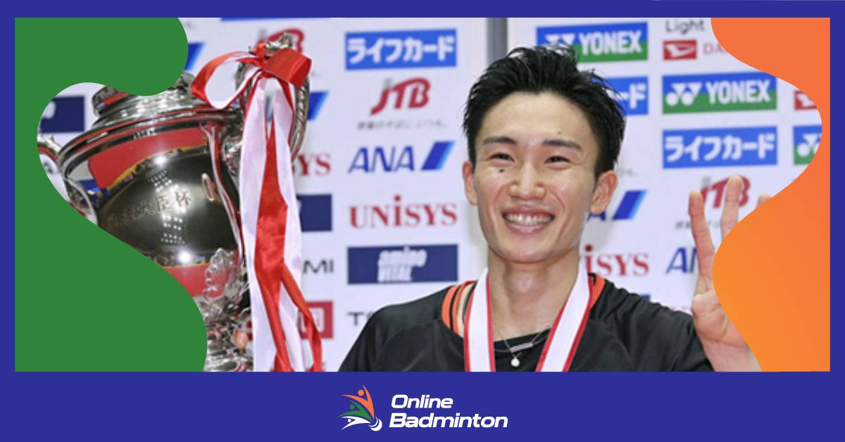 All Japan Badminton : Momota ने अपना छठा खिताब हासिल किया  