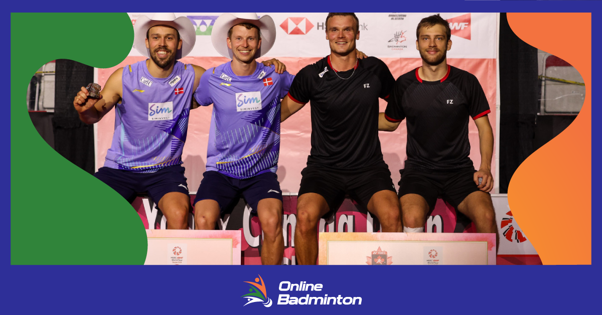 Canada Open: Astrup और Anders ने जीता  पुरुष युगल का खिताब  