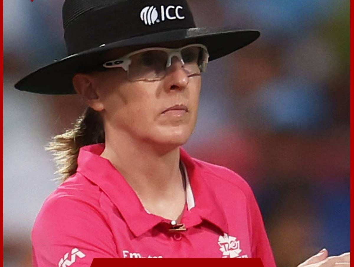 Kim Cotton पुरुष इंटरनेशनल क्रिकेट मैच में पहली महिला अंपायर  