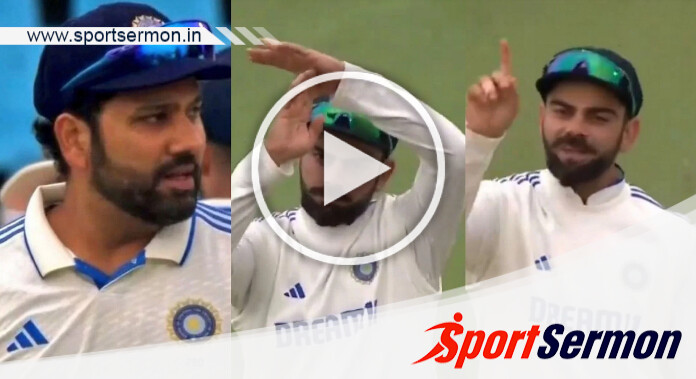 Kohli convinces Rohit Sharma to take DRS in IND vs SA Test  