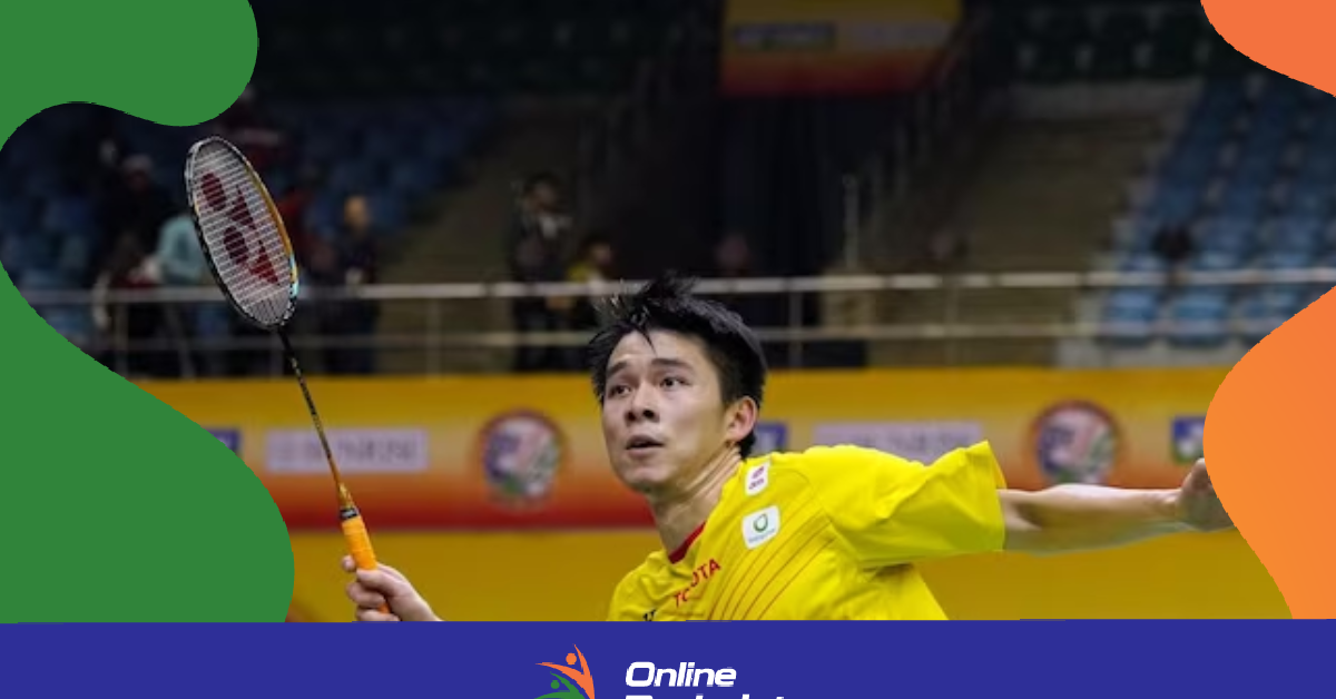 All England Badminton Open  : Kunlavut Vitidsarn ने  Kento Momota को शुरुआती मैच में हराया  