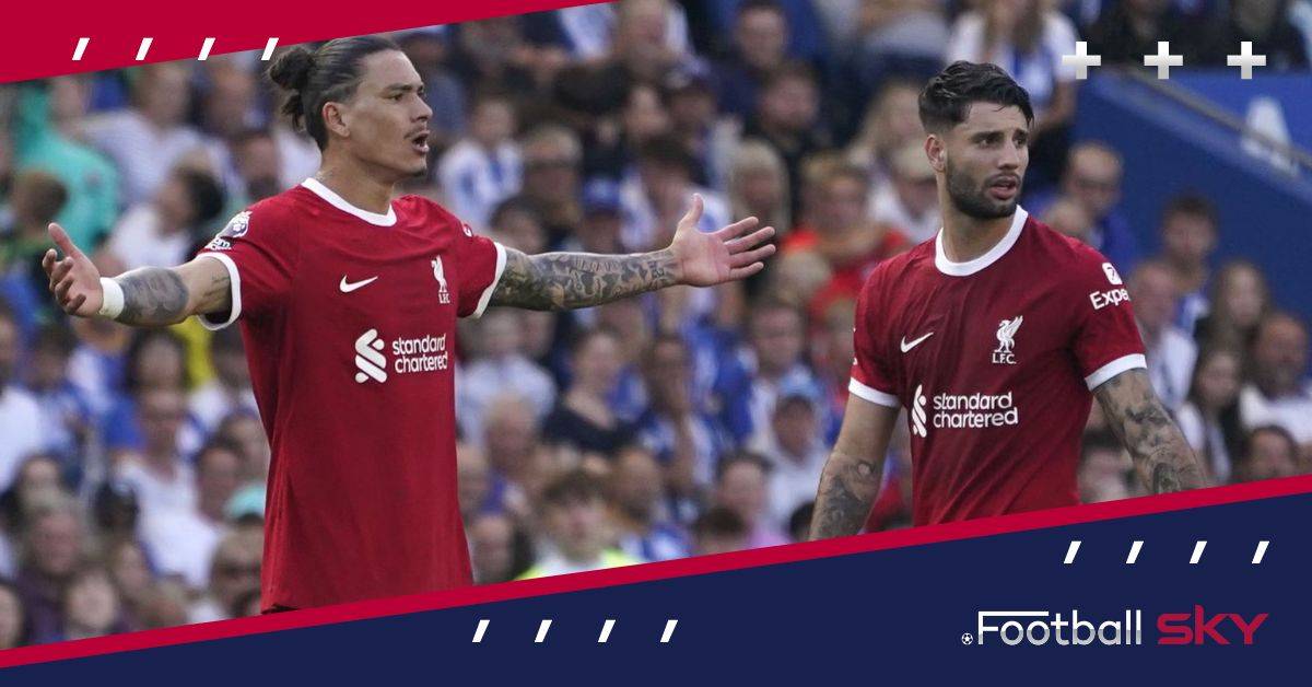 लिवरपूल और ब्राइटन का मैच 2-2 से ड्रा रहा  