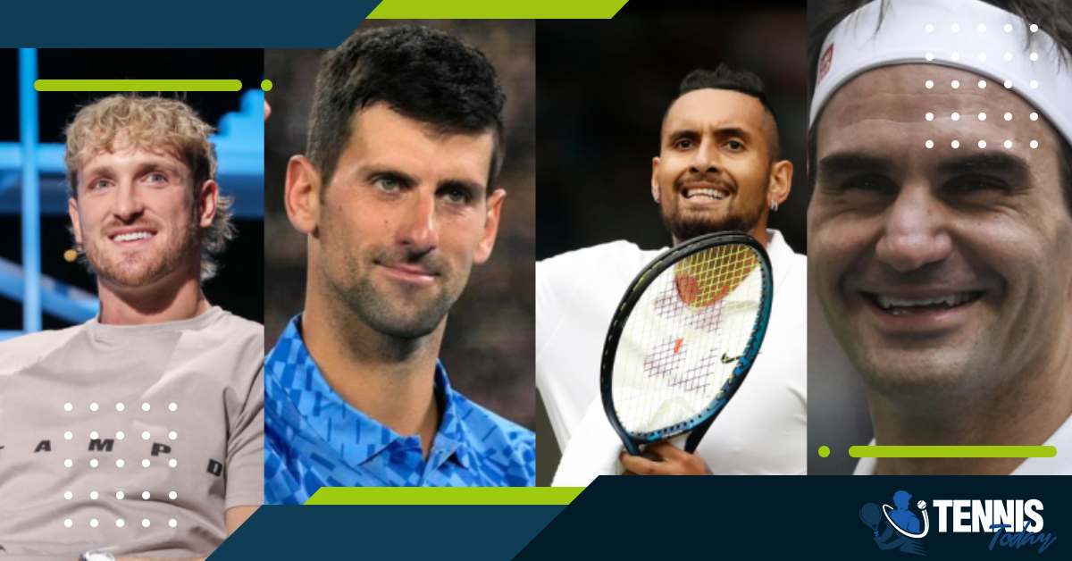 Nick Kyrgios News: डब्ल्यूडब्ल्यूई स्टार Logan Paul ने निक किर्गियोस से ली Roger Federer और Novak Djokovic पर ये राय  