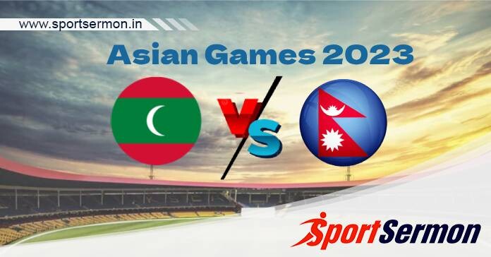 MDV vs NEP Live Score, Asian Games 2023 Men's T20I Match 7   MDV vs NEP Live Score, Asian Games 2023 Men's T20I Match 7