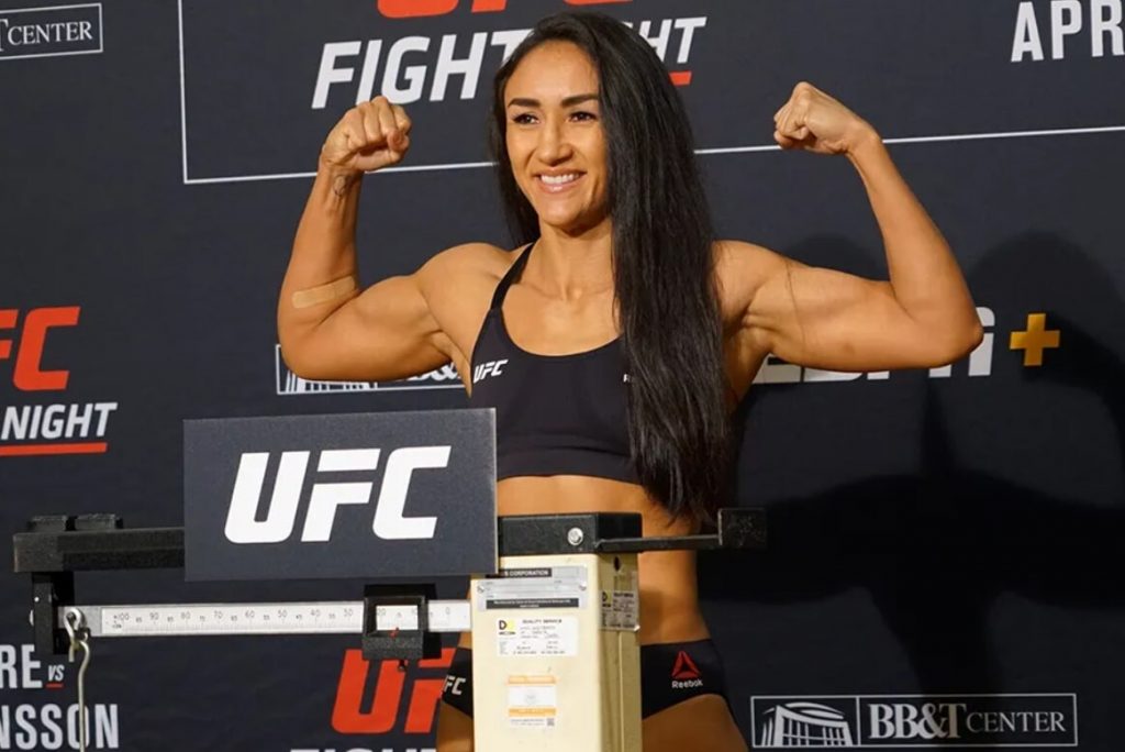 Carla Esparza removed from latest UFC rankings  