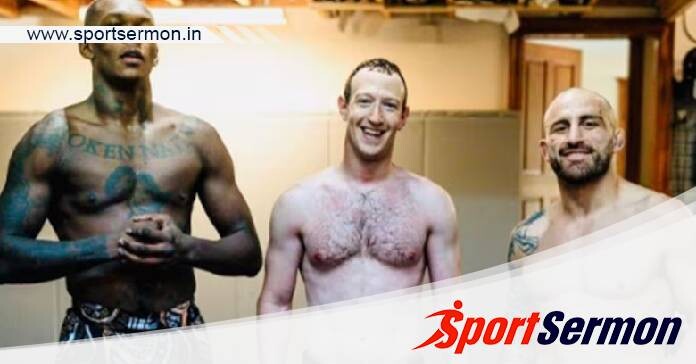 Meta CEO Mark Zuckerberg trains with UFC stars  