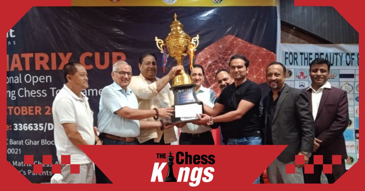 Matrix Cup Rating Open 2023 के विजेता बनें Swapnil  